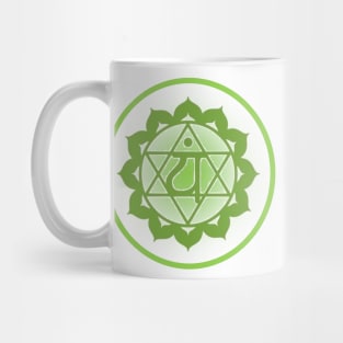 Love is key to all Heart Chakra- White Mug